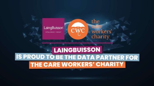 The Care Workers’ Charity announce a partnership with LaingBuisson, who will become their data partner
