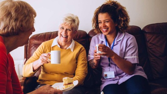 Is the demand for homecare and supported living growing?